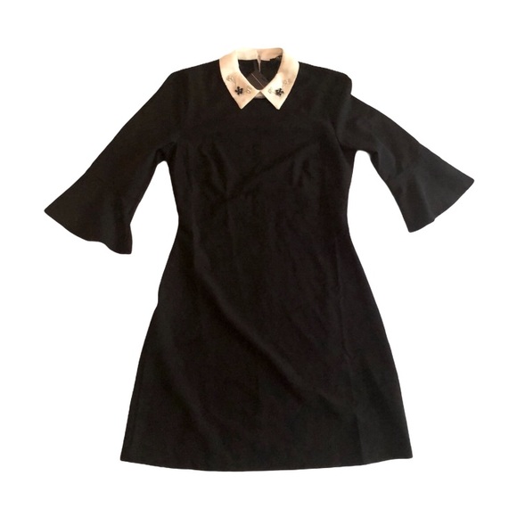 Dresses & Skirts - A.B.S Black Peter Pan collar dress